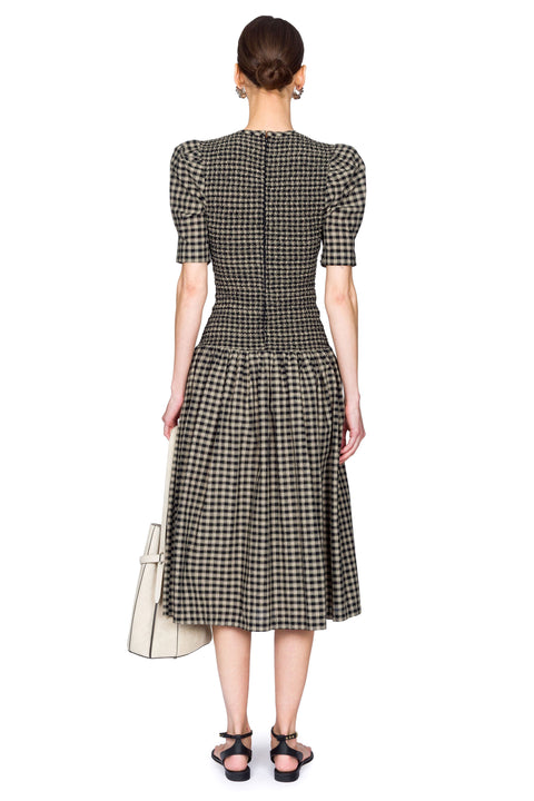 Imelda Smocked Midi Dress