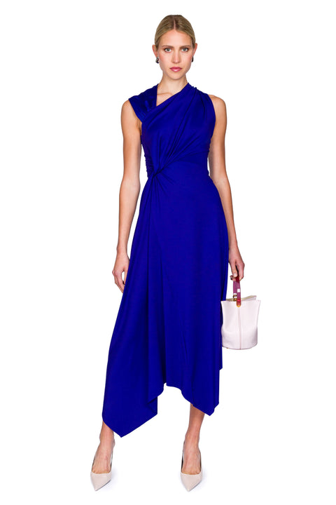 Asymmetric Midi Dress