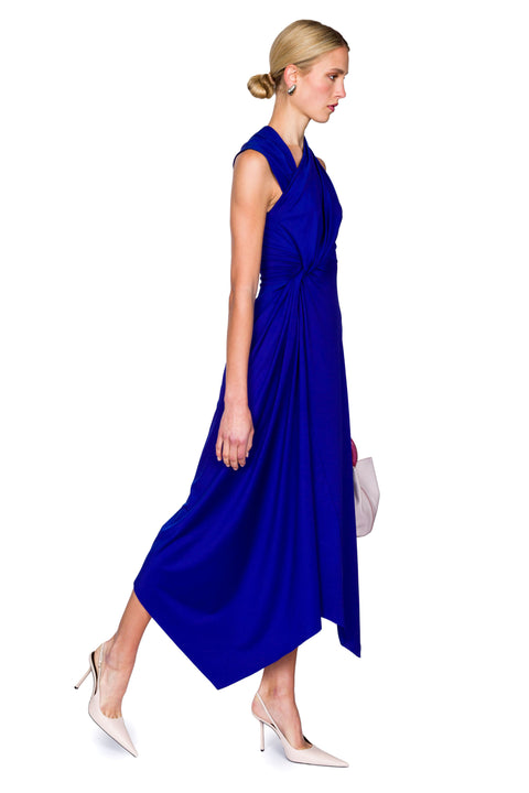 Asymmetric Midi Dress