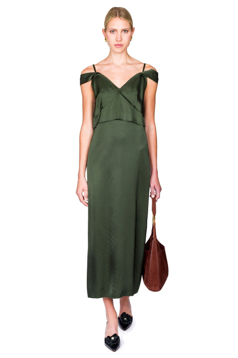V-Neck Slip Dress