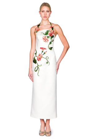 Ava Halterneck Maxi Dress