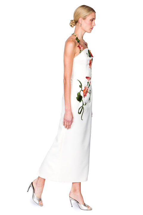 Ava Halterneck Maxi Dress
