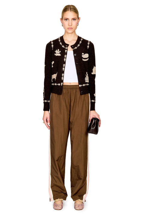 Wilbur Stripe Windbreaker Pant