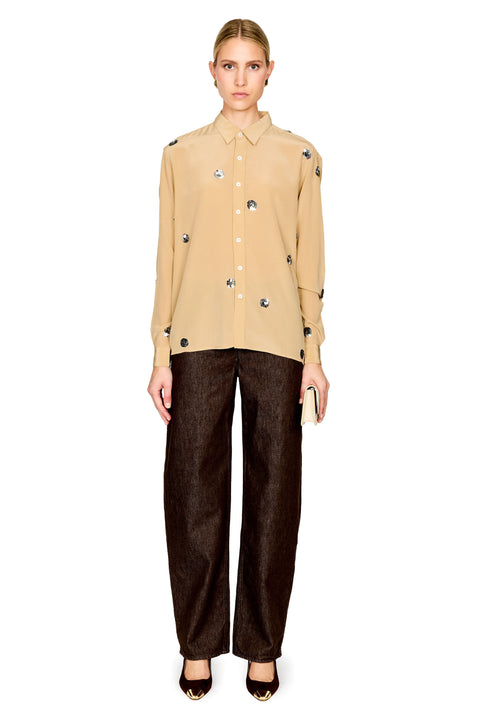 Jimmy Crepe Top