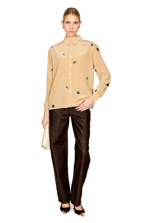 Jimmy Crepe Top
