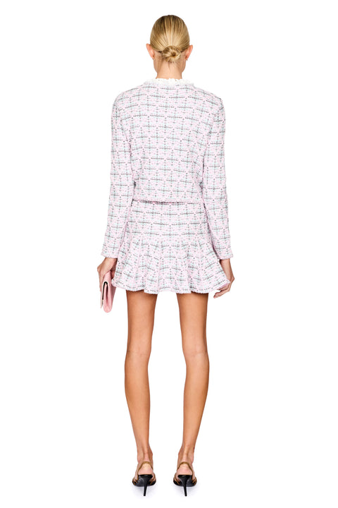 Check Mini Skirt