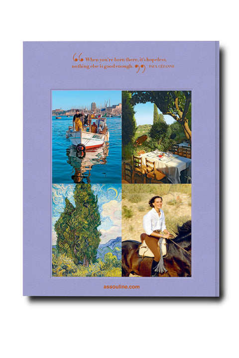 Back cover of the Provence Glory book