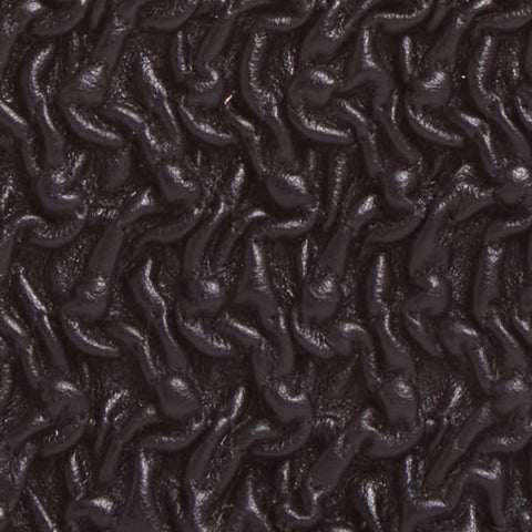 Close up of the texture of the leather on the bag